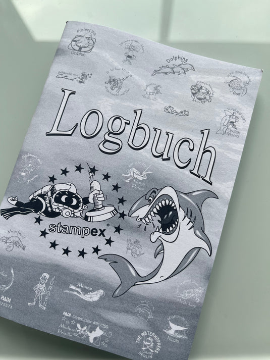 Taucher - Logbuch , kompakt 104 Tauchgänge