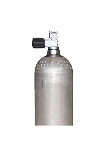 Mono Aluminiumflasche 80cf (11,1 L) Mono Ventil
