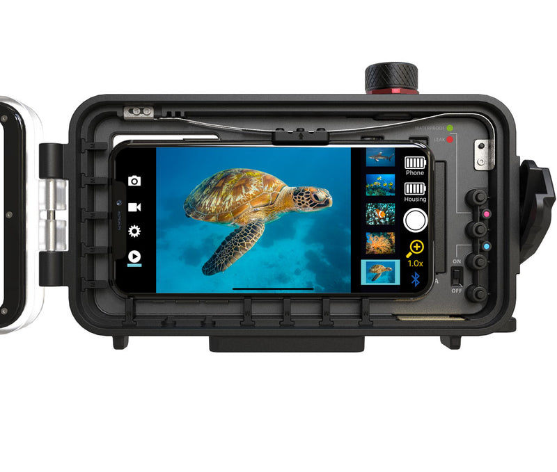 Laden Sie das Bild in Galerie -Viewer, Sportdiver Ultra Unterwassergehäuse für Smartphone Modell SL405