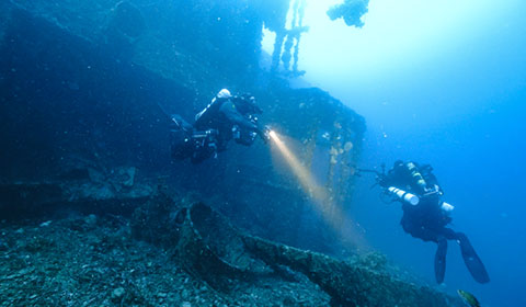 Laden Sie das Bild in Galerie -Viewer, PADI Wreck Diver / Wracktauchen Tauchsport Pape-tauchsport pape