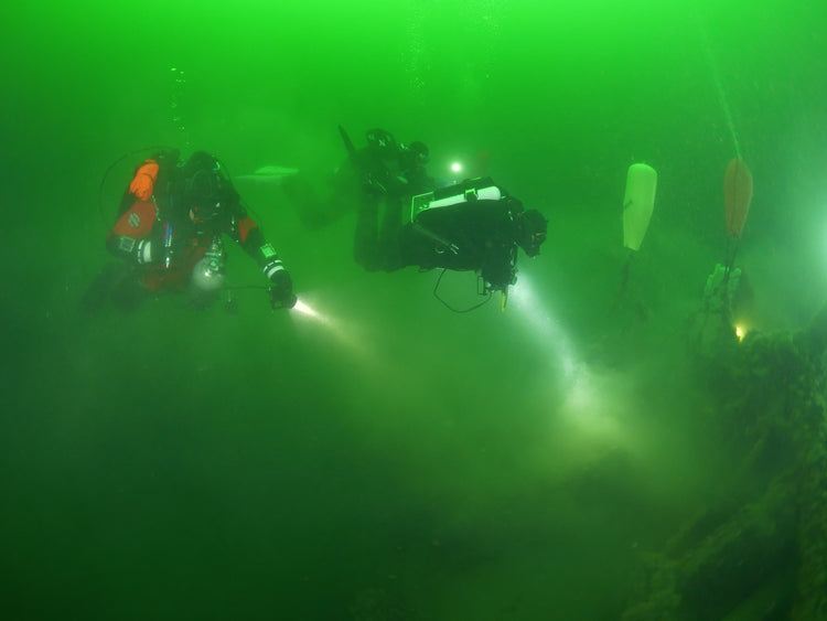 Geisternetz Bergung- Wir unterstützen das Baltic Sea heritage Rescue Project