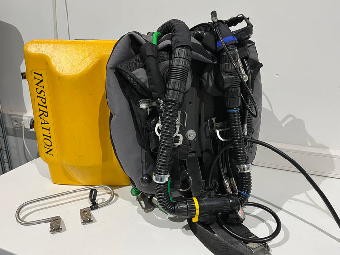 Inspiration XPD CCR Rebreather mit Travelframe-gebraucht