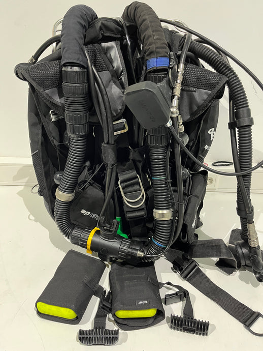 Inspiration XPD CCR Rebreather mit Schwarzem Frame, Originalkonfiguration