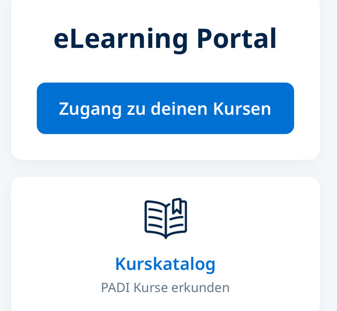 Padi elearning und Brevet Tec rec und Tec 40,45,50 (englisch)