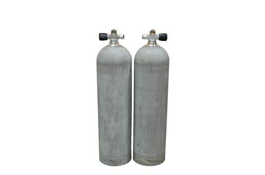 11,1 L (80 cuft) 207 bar Aluminium mono Rechts/Links erweiterbar