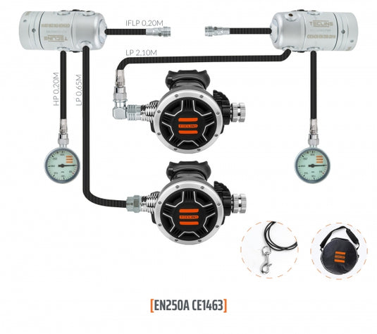 R2 TEC1 Sidemount-Set