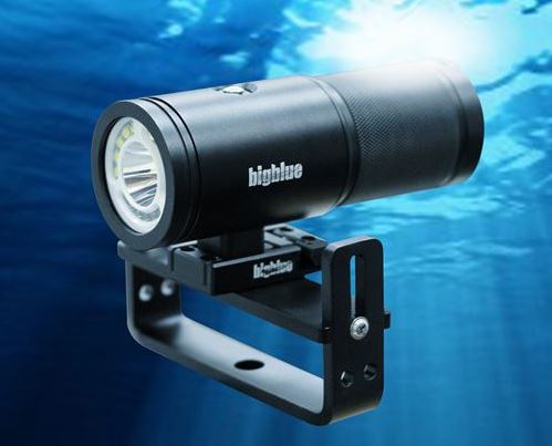 Goodman handle für Big Blue Divelights mit easy Release fuktion (12cm)