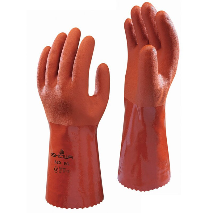 Handschuhe für Handschuhystem, orange, Showa