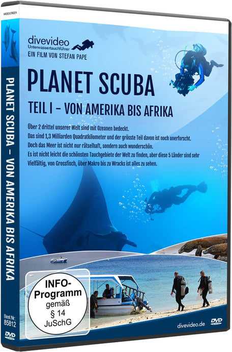 1 Planet Scuba - Von Amerika bis Afrika (DVD)