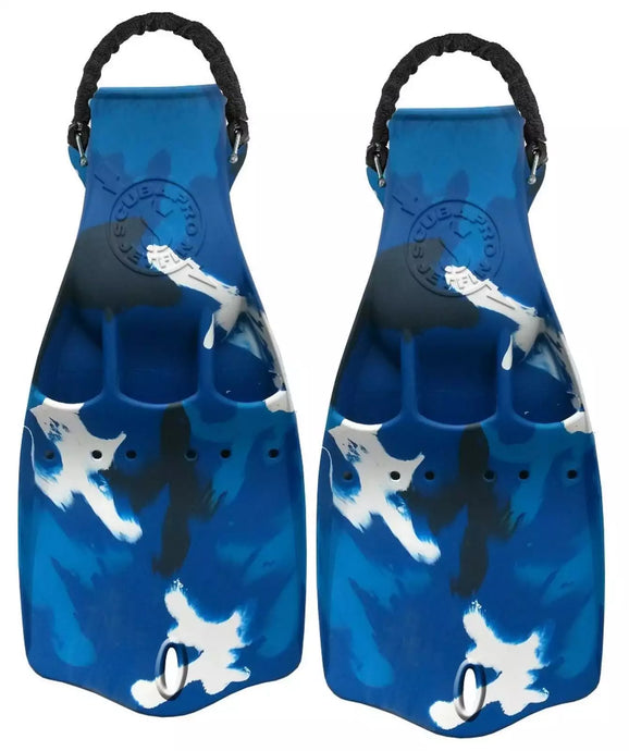 Jet Fin Blue Camouflage