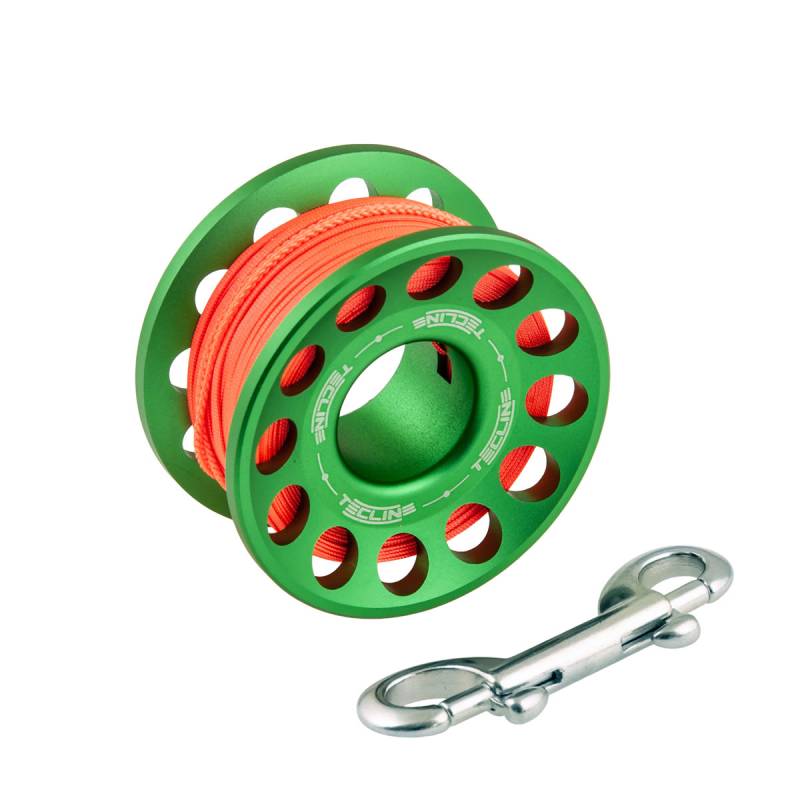 Laden Sie das Bild in Galerie -Viewer, Spool 30 Meter mit Doppelender, Tecline
